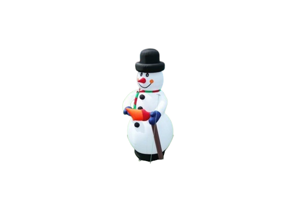 Location gonflable décoratif "Bonhomme de neige"