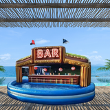 Vente bar gonflable tropical