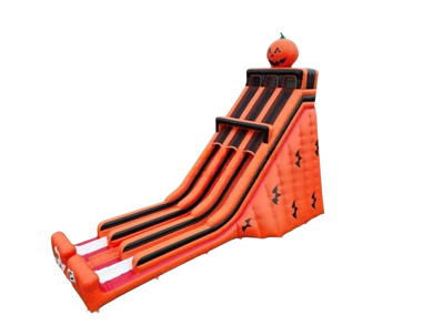 Vente château gonflable toboggan halloween