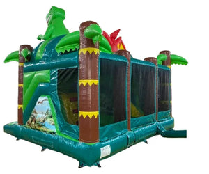 Vente château gonflable combo dino