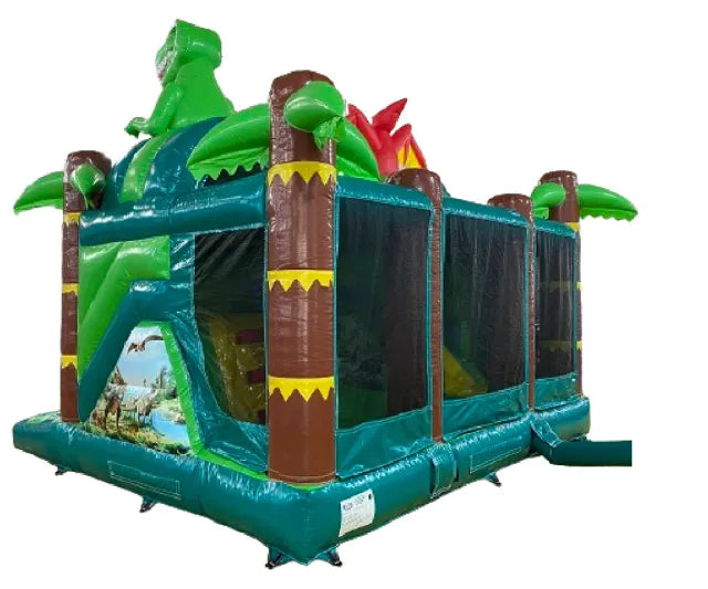 Vente château gonflable combo dino
