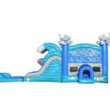 Vente château gonflable toboggan dauphins