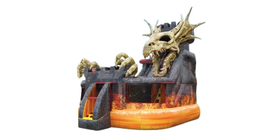 Vente château gonflable combo dragon