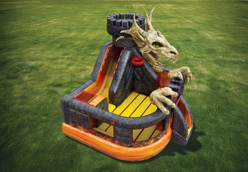 Vente château gonflable combo dragon