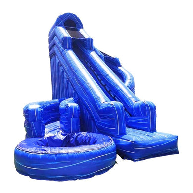 Vente château gonflable toboggan aquatique 