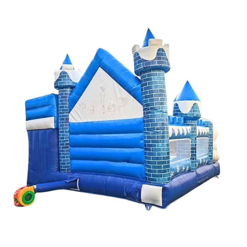 Vente château gonflable combo reine des neiges