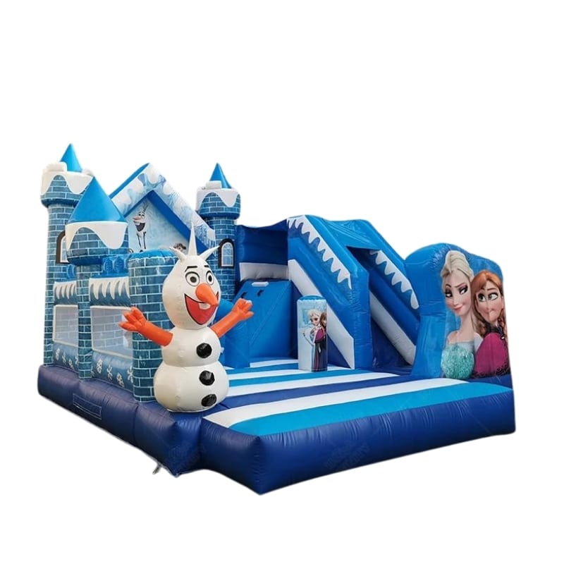 Vente château gonflable combo reine des neiges