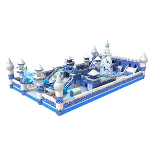 Vente château gonflable géant la cité des glaces