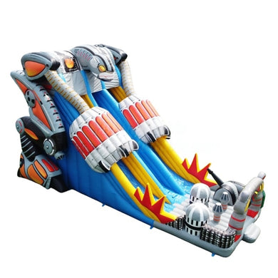 Vente château gonflable toboggan 