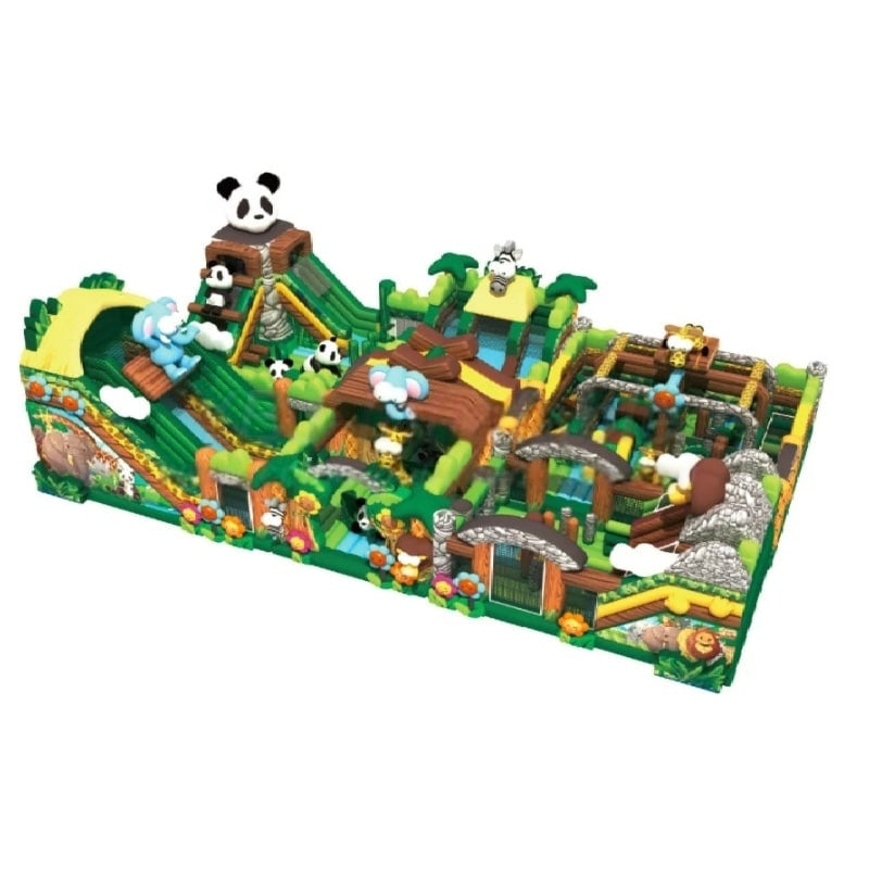 Vente château gonflable la cité du panda