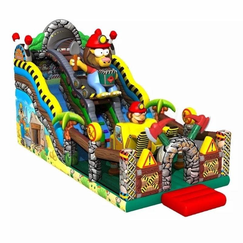 Vente toboggan gonflable park island