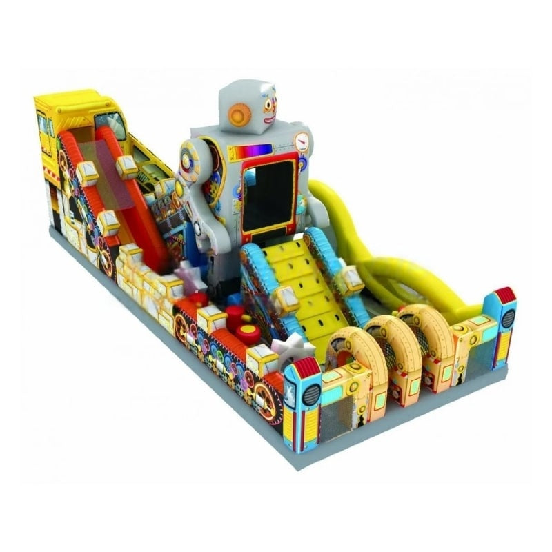 Vente château gonflable park le royaume des robots