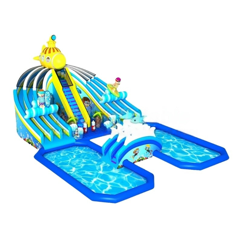 Vente château gonflable parc aquatique bambino