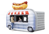 Vente tente gonflable stand hot dog