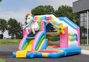 Location château gonflable Magic Licorne