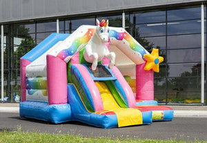 Location château gonflable Magic Licorne