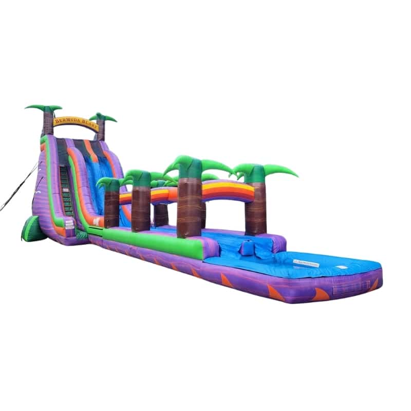 Vente toboggan aquatique gonflable Bermuda