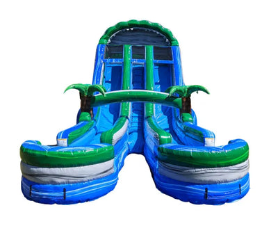 Vente Toboggan aquatique à deux voies Island