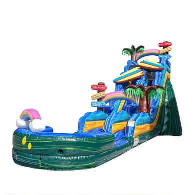 Vente château gonflable aquatique plage