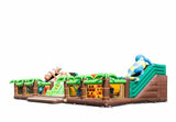 Vente Château gonflable géant "jungle"