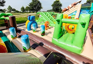 Vente Château gonflable géant "jungle"