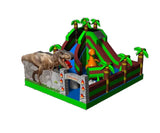 Vente château gonflable combo jurassic park
