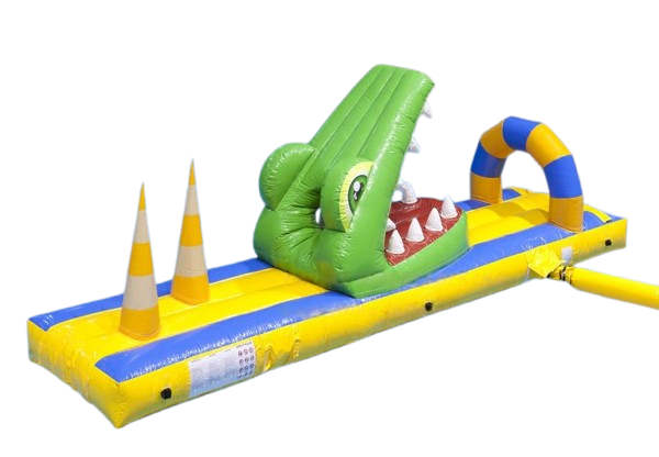 Vente module aquatique gonflable piscine crocodile