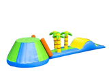 Vente module aquatique gonflable piscine palmier