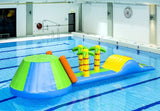 Vente module aquatique gonflable piscine palmier