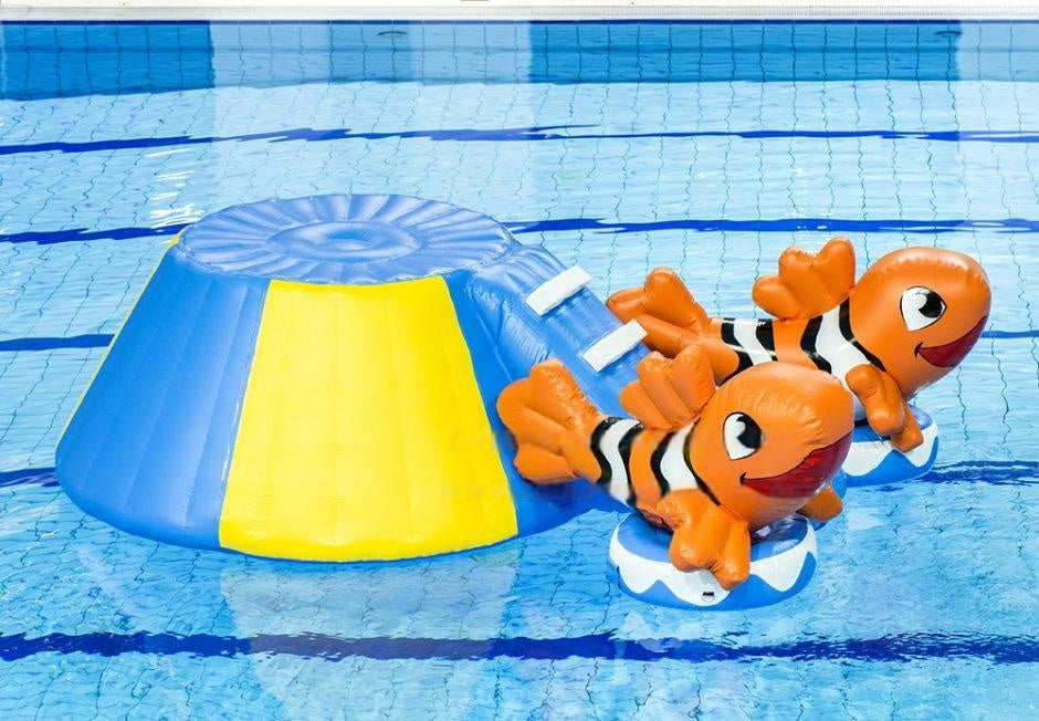 Vente module aquatique gonflable piscine poisson