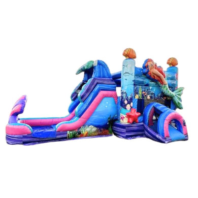 Vente château gonflable combo sirène