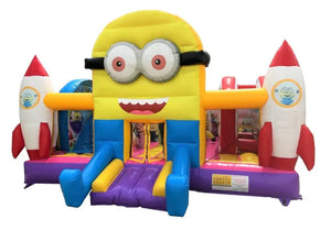 Vente château gonflable combo les minions