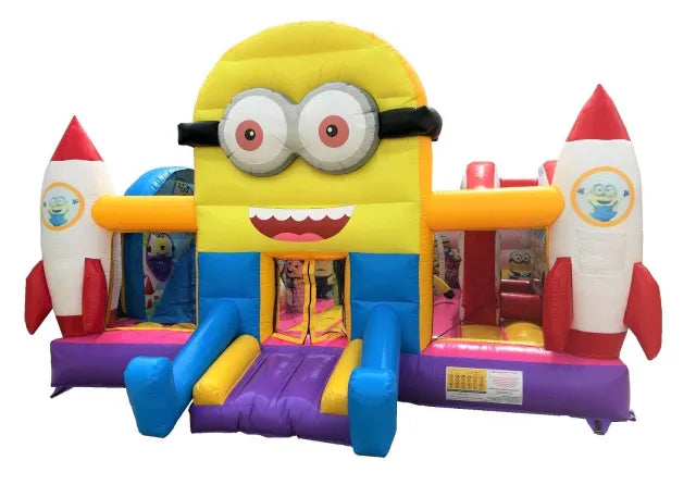 Vente château gonflable combo les minions