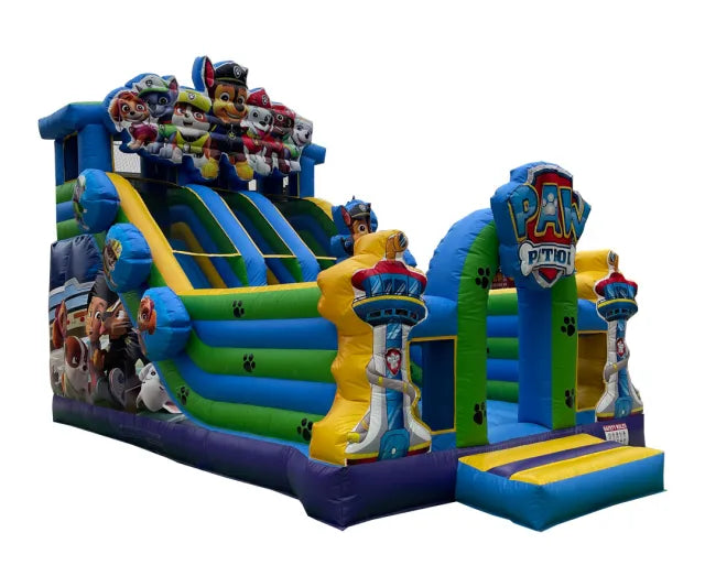 Vente château gonflable toboggan pat patrouille