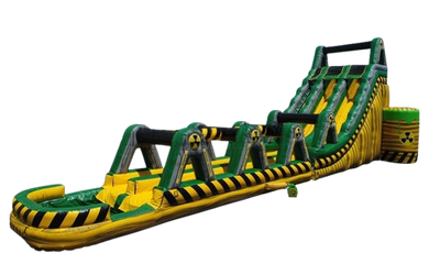 Vente château gonflable toboggan aquatique Acid speed