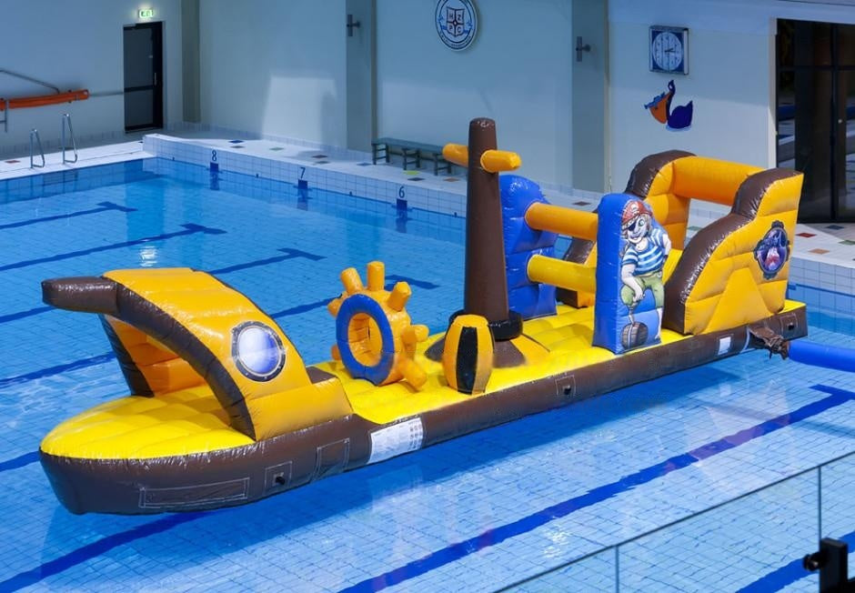 Vente module aquatique gonflable piscine piate
