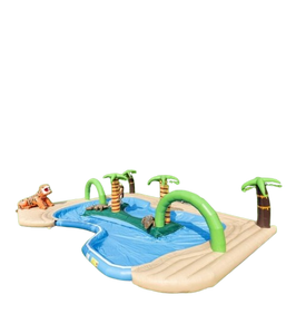 Vente château gonflable géant aquatique jungle safari