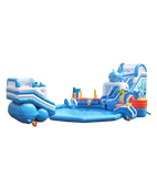 Vente château gonflable géant aquatique baleine