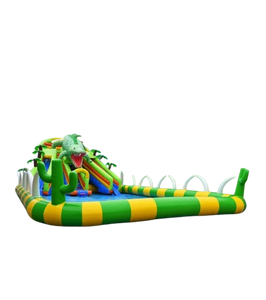 Vente château gonflable géant aquatique crocodile