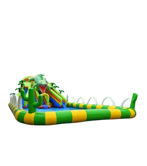 Vente château gonflable géant aquatique crocodile