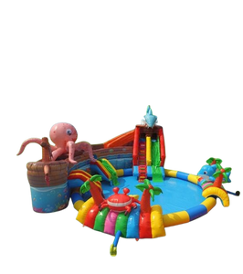 Vente château gonflable géant aquatique océan world