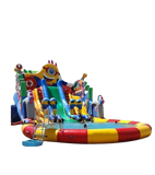 Vente château gonflable géant aquatique les Minions