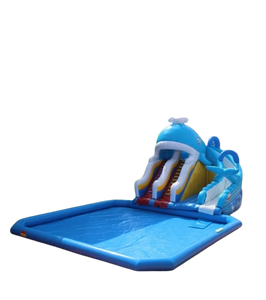 Vente château gonflable géant aquatique baleine
