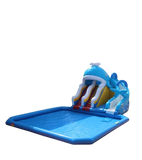 Vente château gonflable géant aquatique baleine