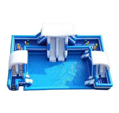 Vente château gonflable géant aquatique Pool Beach