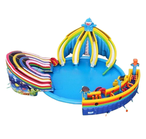 Vente château gonflable géant aquatique Shark attack