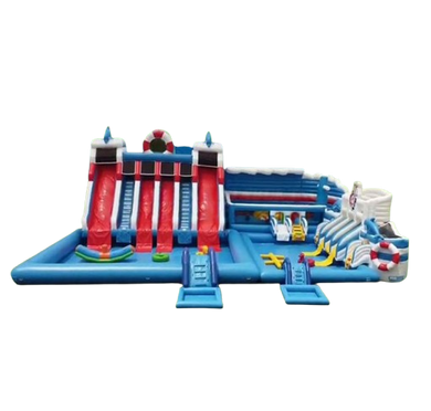 Vente château gonflable géant aquatique marina Beach