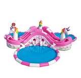 Vente chateau gonflable géant aquatique licorne