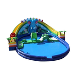 Vente château gonflable géant aquatique jungle éléphant
