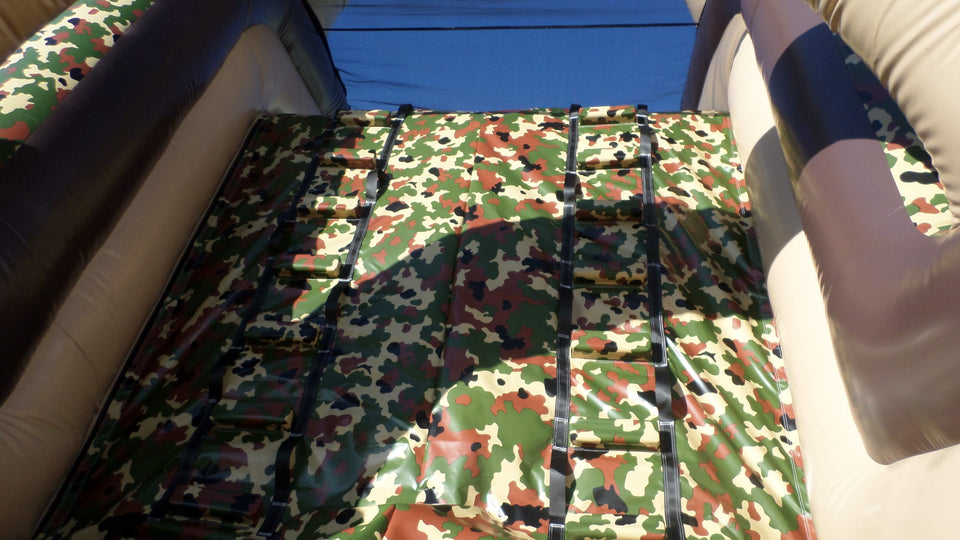 Vente château gonflable parcours militaire